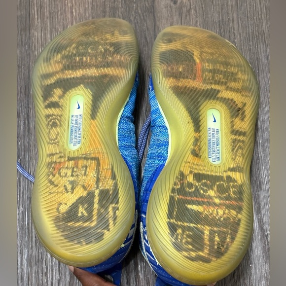 Nike Zoom KD 11 Paranoid Blue/Yellow Men’s Size 14 - Picture 7 of 9
